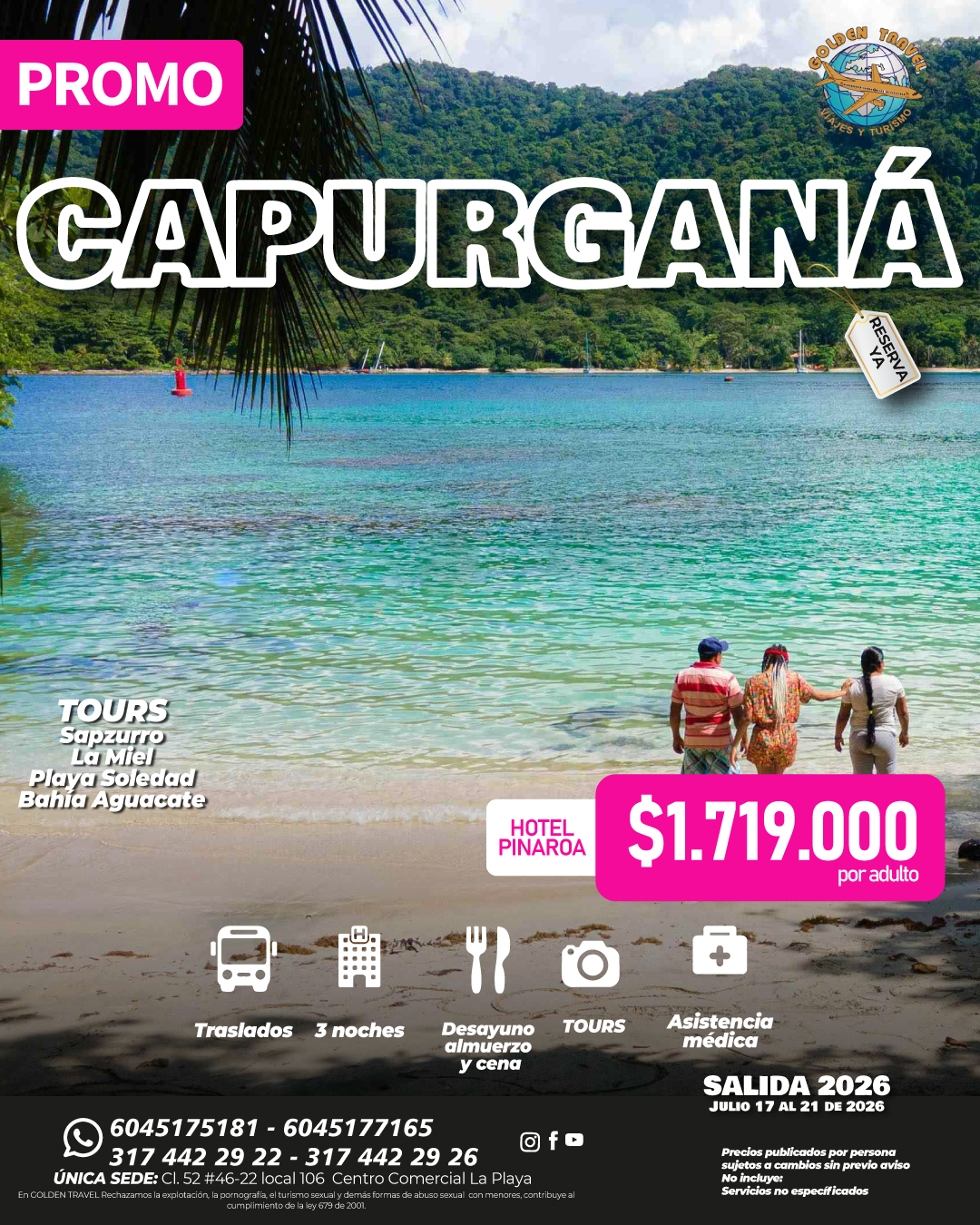 Inicio capurgana julio